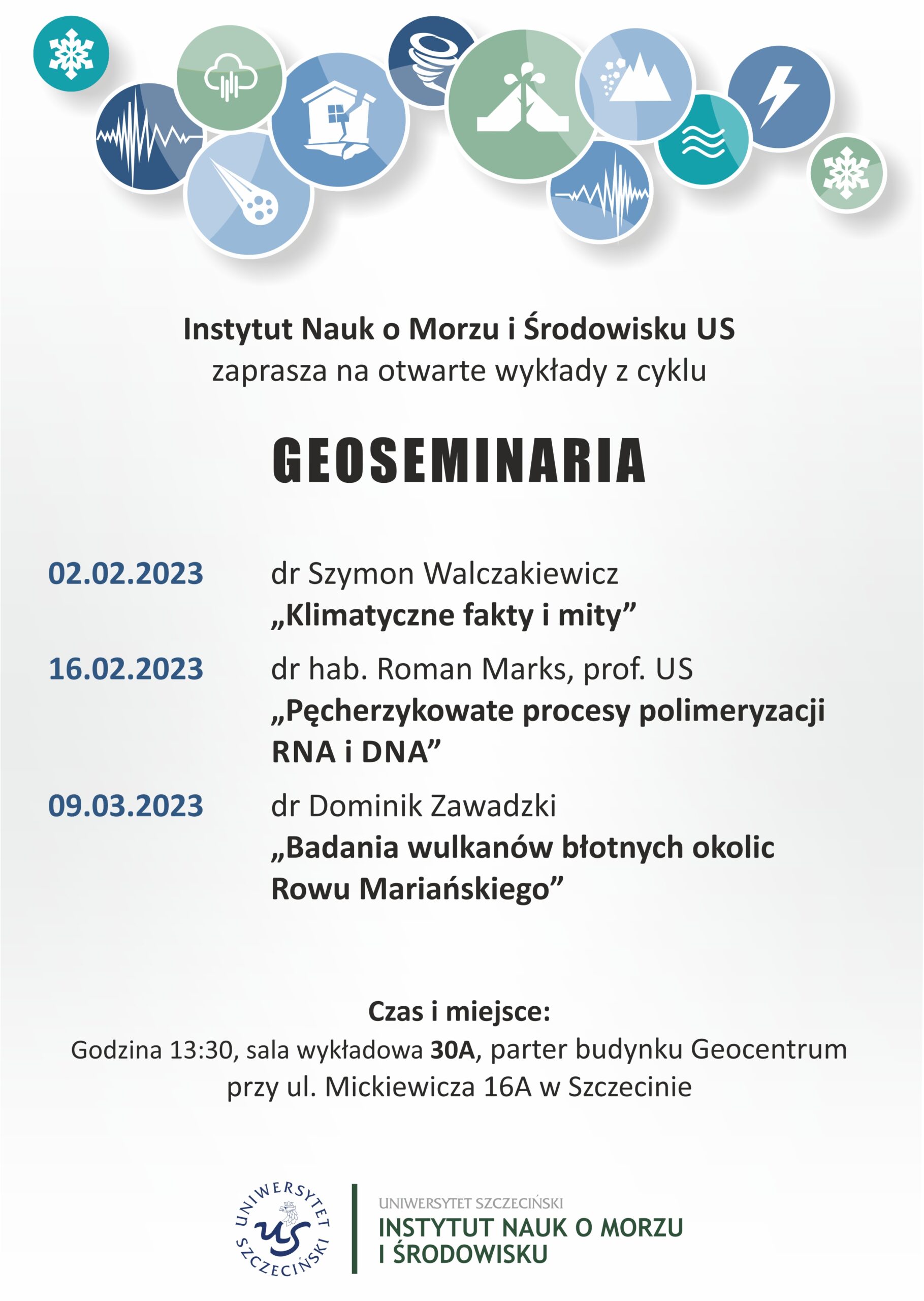 GeoSeminaria – rusza nowy cykl otwartych spotkań naukowych