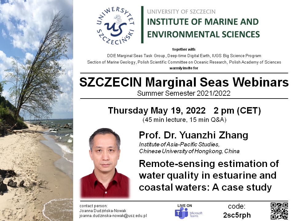 Szczecin Marginal Seas Webinars 19.05.2022