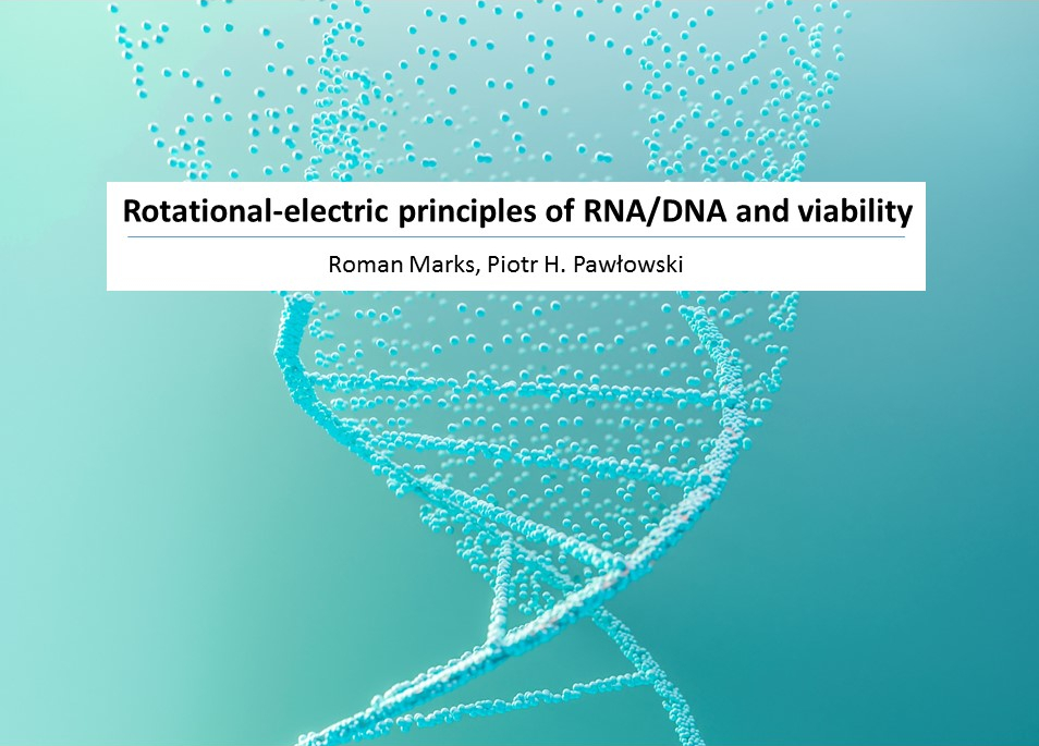 Rola ruchu wirowego i rotacyjnego pęcherzyków wody morskiej w formowaniu się struktury i składników RNA/DNA