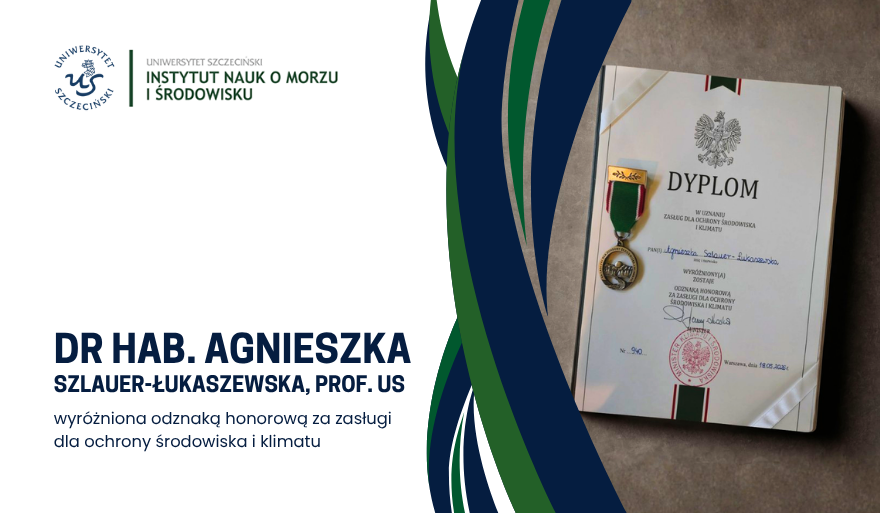Ministerialna odznaka dla dr hab. Agnieszki Szlauer-Łukaszewskiej, prof. US