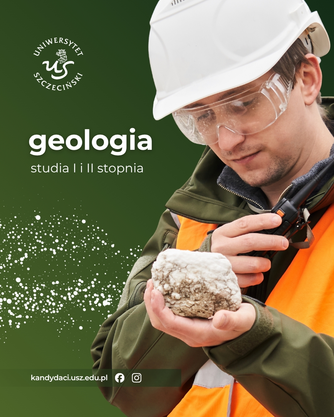 Zapraszamy do podjęcia studiów na kierunku Geologia I i II stopnia