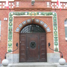 Wejście do budynku przy ul. Mickiewicza 18, fot. A. Osadczuk